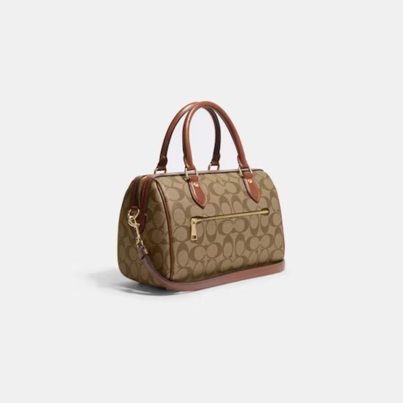 New! Rowan Satchel In Signature Canvas - Picture 4 of 6